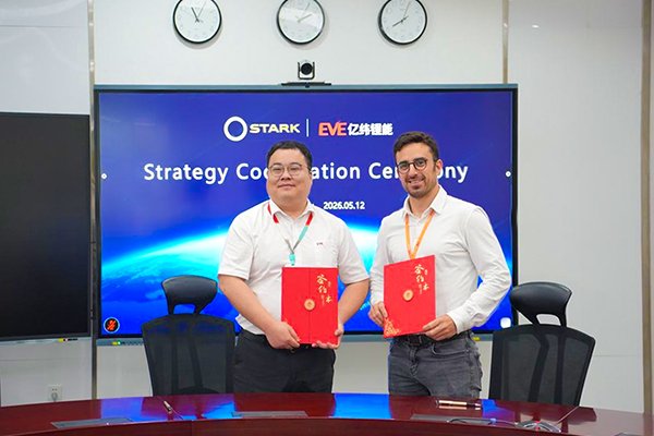 共創(chuàng)越野摩托性能新標桿！億緯鋰能與Stark Future戰(zhàn)略合作