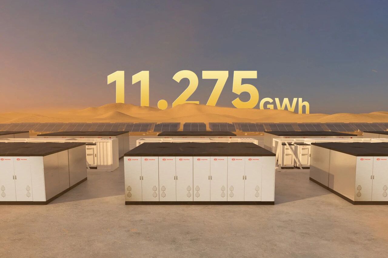 继拿下12.5GWh项目后,比亚迪储能再获中东11.275GWh大单