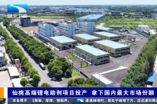年产4000吨!湖北松石新材料锂电池精细化工项目投产