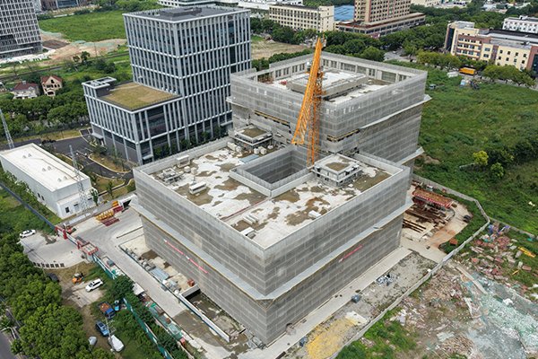 总投资约5亿元!上海嘉定方正电机研发总部项目主体结构封顶