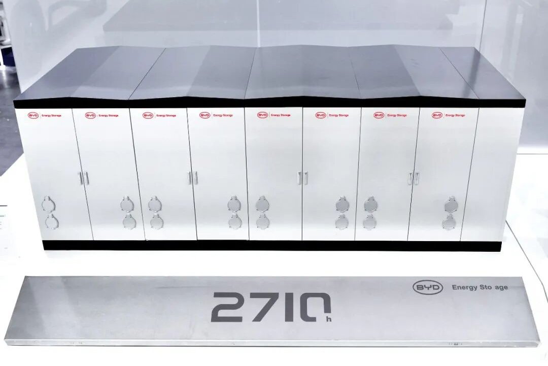 比亚迪储能系统已出货超135GWh 服务超650个大型储能项目