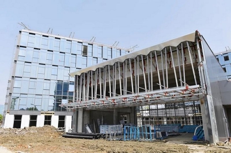 总投资20亿元!盛屯集团西区总部基地项目冲刺竣工