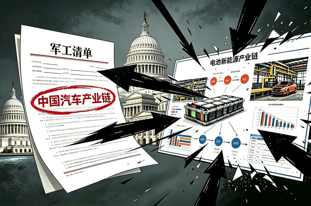 一众电池企业再被美国“拉黑”!宁德时代/比亚迪均在列!中国新能源成靶心
