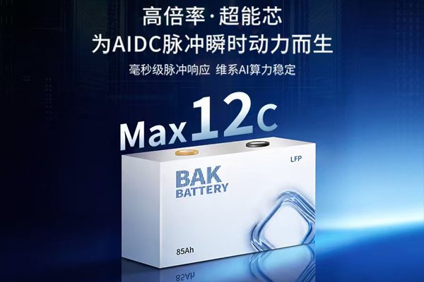 以毫秒级脉冲助力“0延时”响应 比克电池85Ah超能芯精准响应AIDC需求
