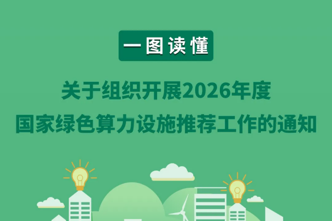 五部门发文!2026年度国家绿色算力设施推荐工作启动