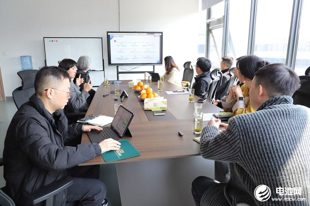 中国电池新能源产业链调研团一行到访双元科技