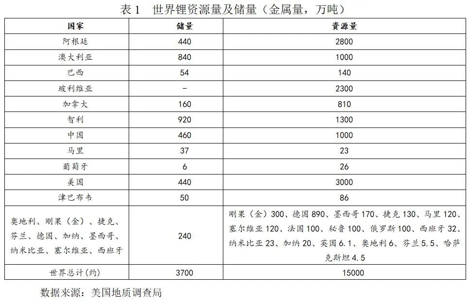 2025年中國鋰工業(yè)發(fā)展報(bào)告