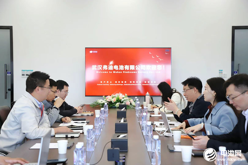 中国电池新能源产业链调研团一行到访弗迪电池