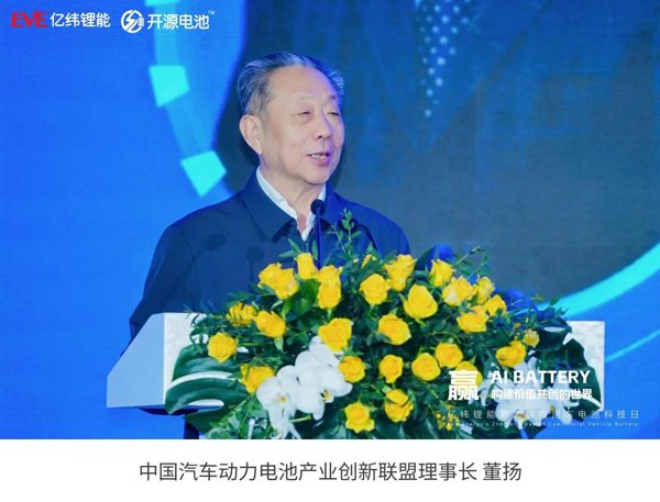 中国汽车动力电池产业创新联盟理事长董扬