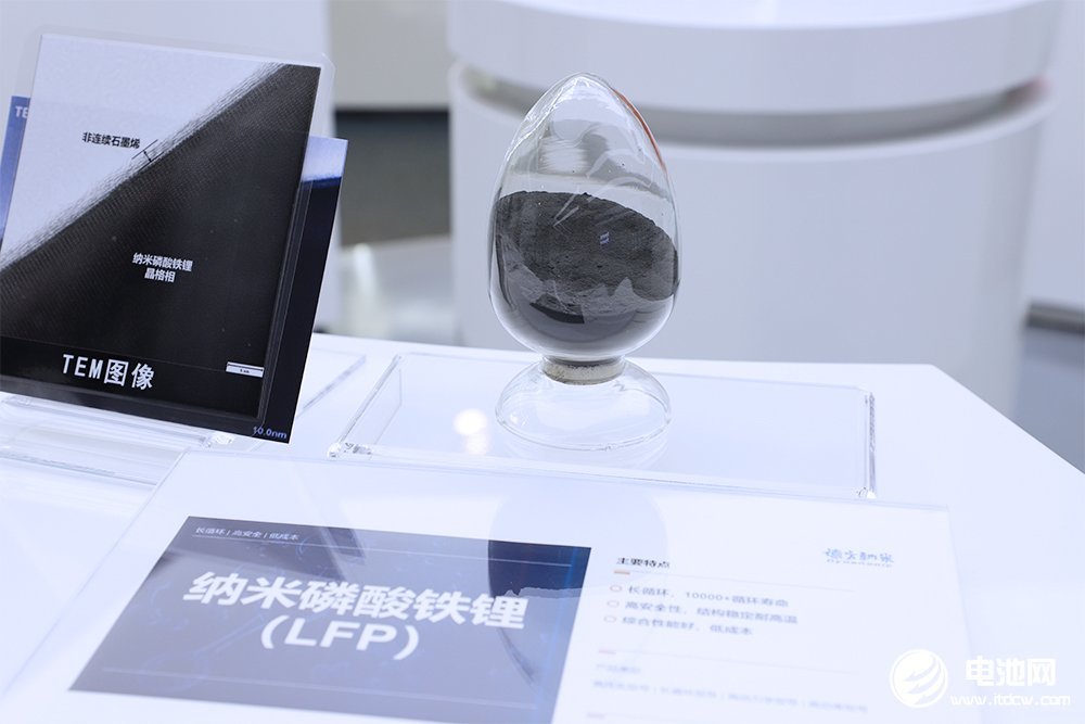 正极材料,磷酸铁锂,德方纳米
