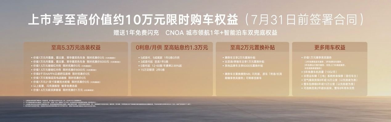 腾势N8L闪充版 腾势N8L闪充版