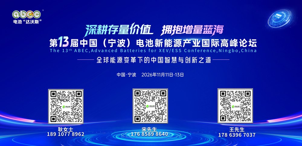 ABEC2026丨第13届中国（宁波）电池新能源产业国际高峰论坛