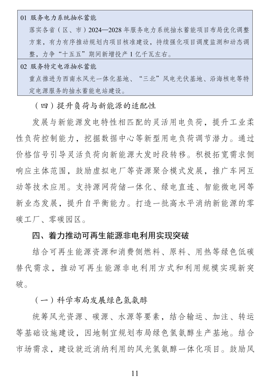 《可再生能源发展“十五五”规划》 《可再生能源发展“十五五”规划》