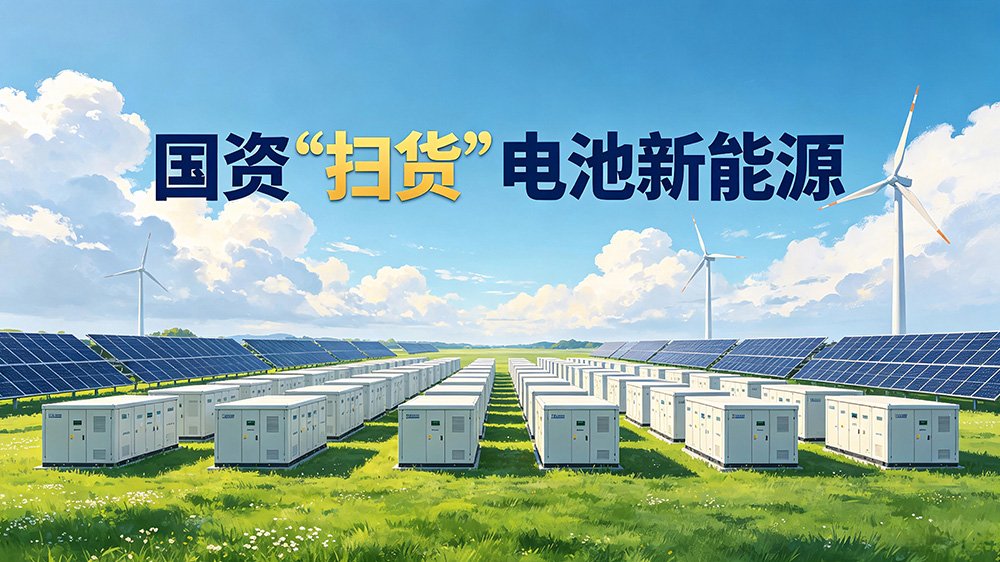 国资“扫货”电池新能源 国资“扫货”电池新能源