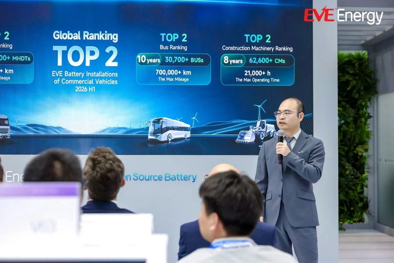 总成交量超30GWh！亿纬锂能开源电池亮相2026 IAA