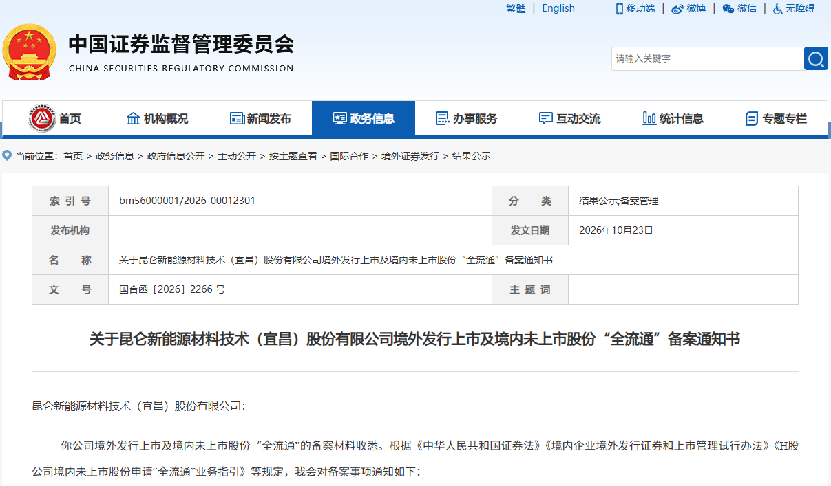 昆仑新能源材料技术(宜昌)股份有限公司 昆仑新能源材料技术(宜昌)股份有限公司